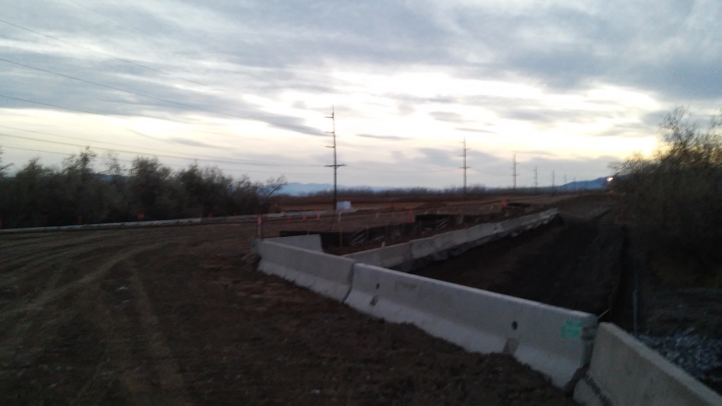 The future corner of 500 West and Westside Conenctor (facing southwest)